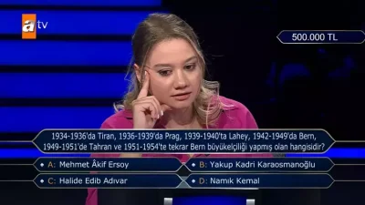 Kim Milyoner Olmak İster Ecesu Ürker kimdir, kaç yaşında, ne iş yapıyor? 1 milyon TL’lik soruya ne cevap verdi?