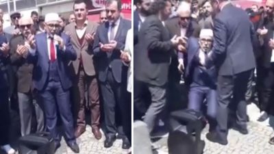 Aydın’da Alparslan Türkeş’i Anma Programında Dua Eden İmam Bayıldı