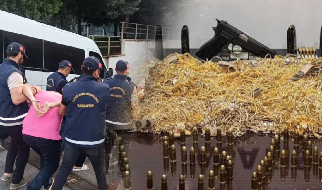 Film gibi olay: Kuyumcuya motorla yaklaşıp 18 kilo altın çalan şüpheliler polisle çatıştı