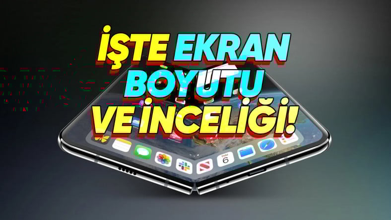 Apple'ın ilk katlanabilir iPhone'u