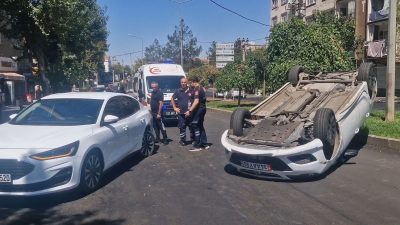 14 yaşındaki şoför mevtle burun buruna geldi