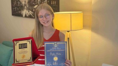 9 yaşındaki Ayşe Kılıç milletlerarası geçerliliğe sahip lise diploması aldı