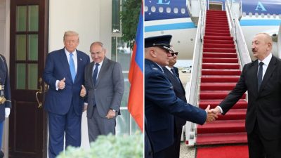 Azerbaycan ile Ermenistan ortasında imzalanması