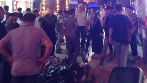 Adıyaman'ın Kahta ilçesinde motosikletin