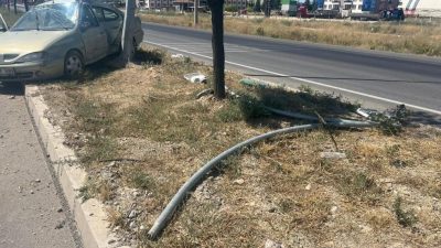 Afyonkarahisar’da TIR ile araba çarpıştı