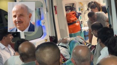 AK Partili Belediye Başkanı Cönger trafik kazası geçirdi