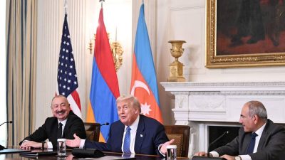 Azerbaycan Cumhurbaşkanı Aliyev, Ermenistan lideri