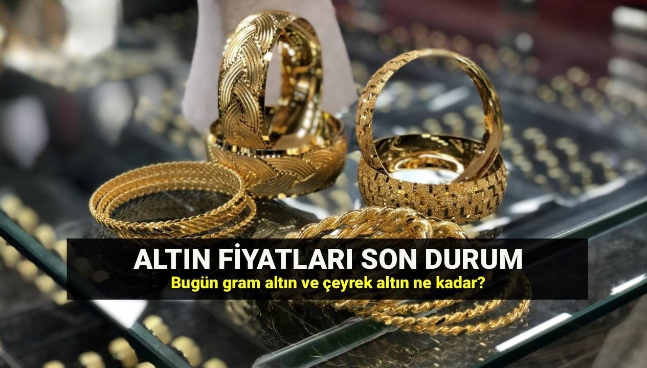 Altın yükseliyor mu? Gram ve çeyrek altın ne kadar? 7 Ağustos canlı altın fiyatları