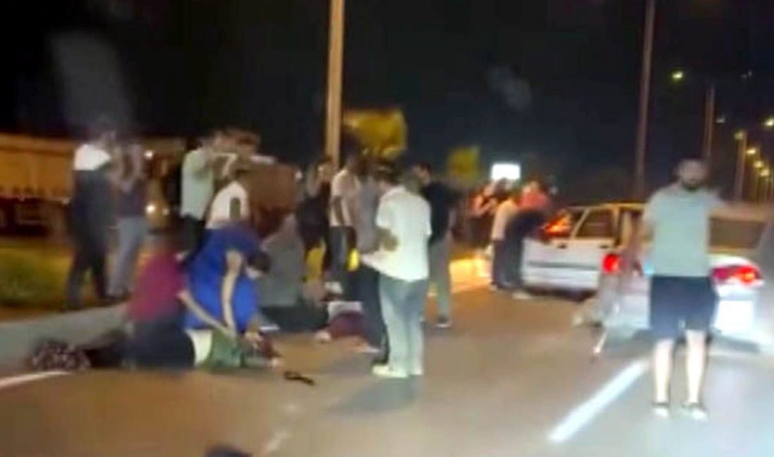 Kahramanmaraş'ta yolun karşısına geçmeye