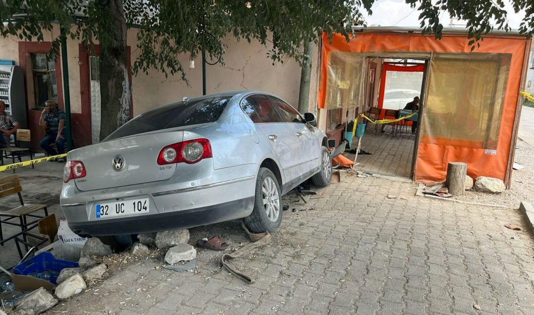 Isparta'da bir araba köy
