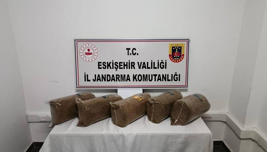 Eskişehir'de jandarma gruplarınca, bir