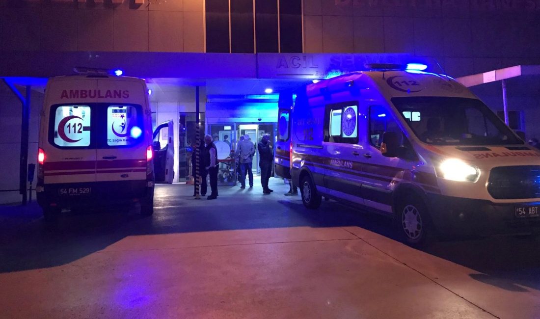 Sakarya'da bindikleri asansörün halatının