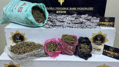 Aydın’da 10 kilogram uyuşturucu yakalandı: 2 kişi tutuklandı