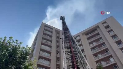 Bağcılar’da apartman yangını: Vatandaşlar tahliye edildi