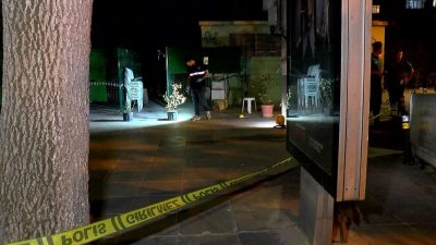 Bakırköy’de tartışmayı ayırmak isteyen bayan bacağından vuruldu