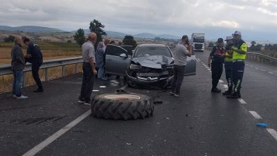 Bir hafta evvel can alan noktada yeniden kaza