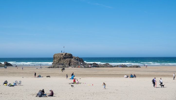 İngiltere'nin Cornwall bölgesinde sıcak