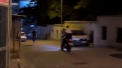 Biri motosikleti sürdü, oburu ateş etti! Silahlı paylaşım karakolda bitti