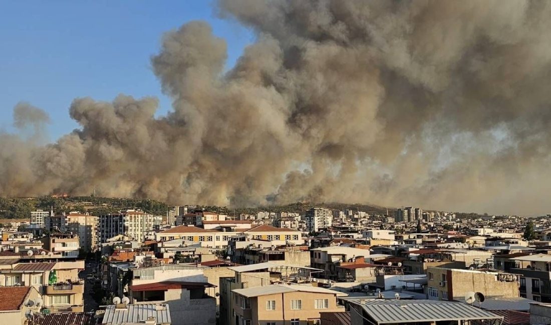 İzmir'in Buca ilçesinde meydana