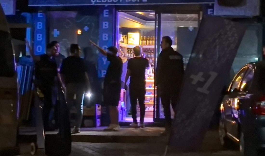 Bursa'da bir büfeye silahlı