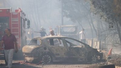 Buhrana girip orman yakan sanığa mahpus istemi