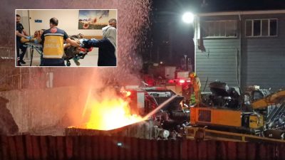 Bursa’da geri dönüşüm tesisinde yangın: İtfaiye eri ağır yaralandı