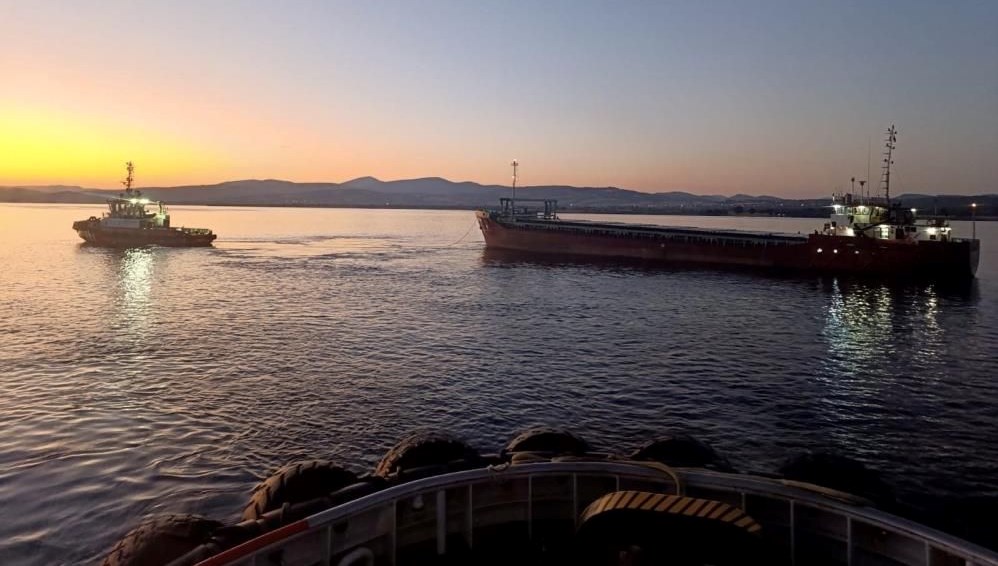 Çanakkale Boğazı’nda gemi arızası