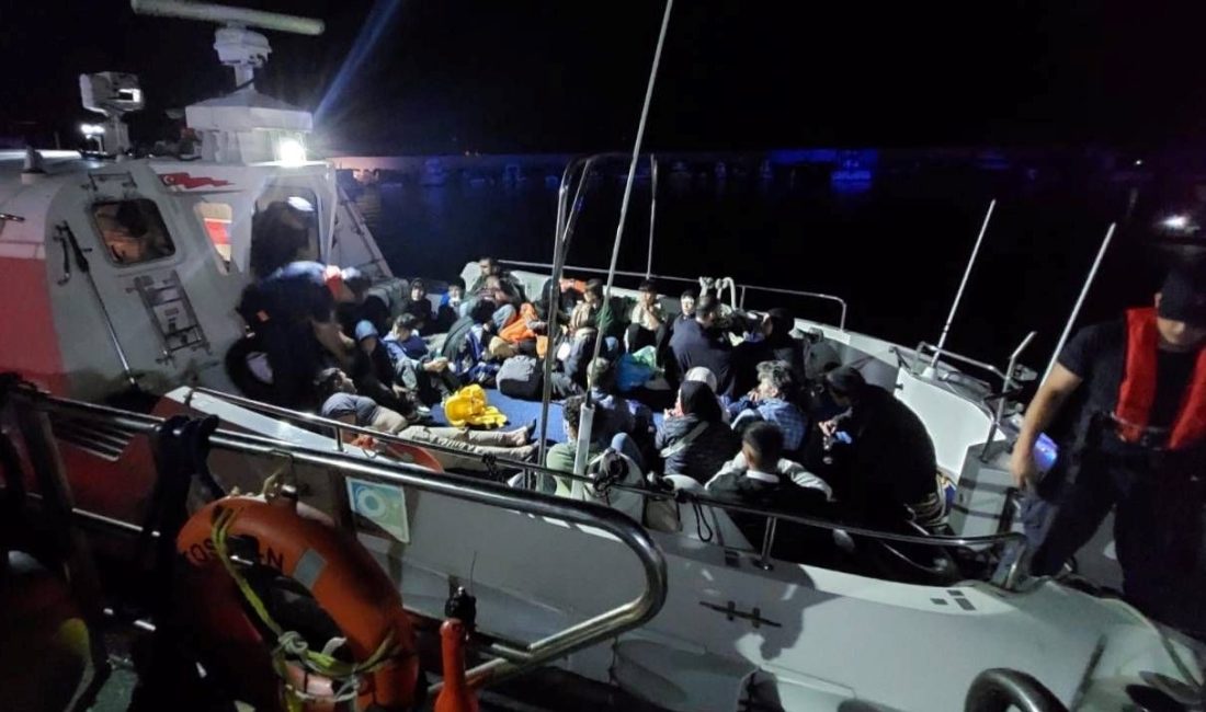 Çanakkale'nin Bozcaada ilçesi açıklarında