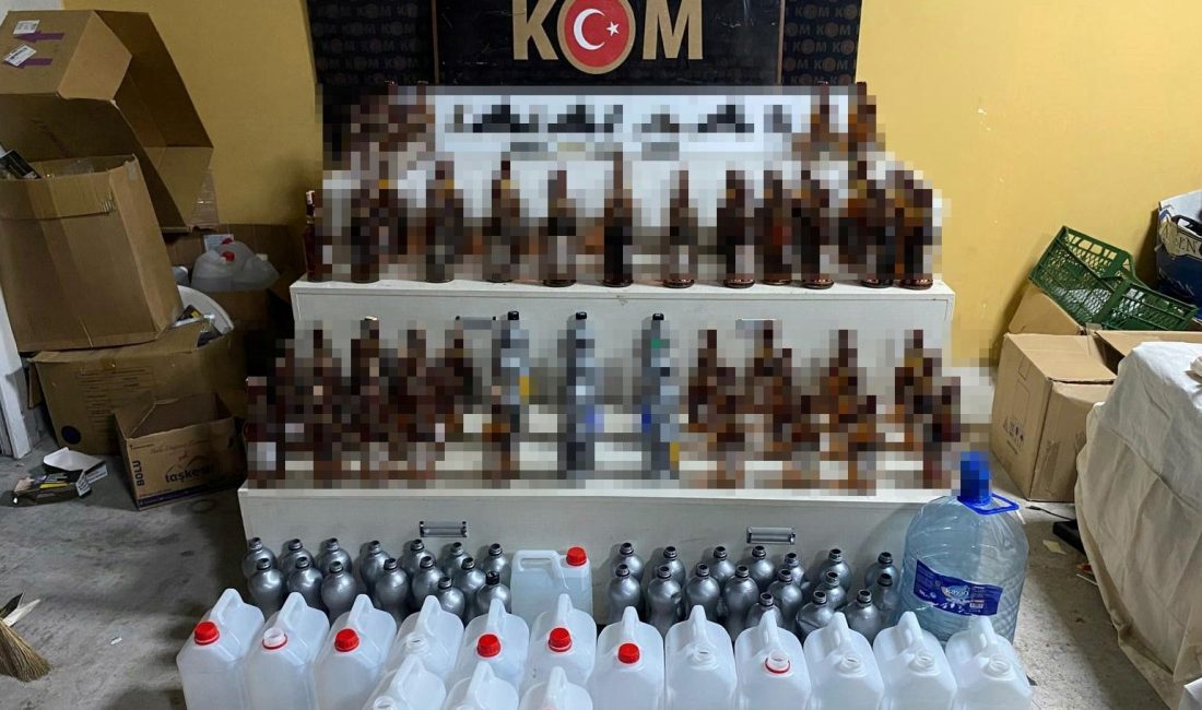 Sakarya'da alkollü cümbüş yeri kılıfı