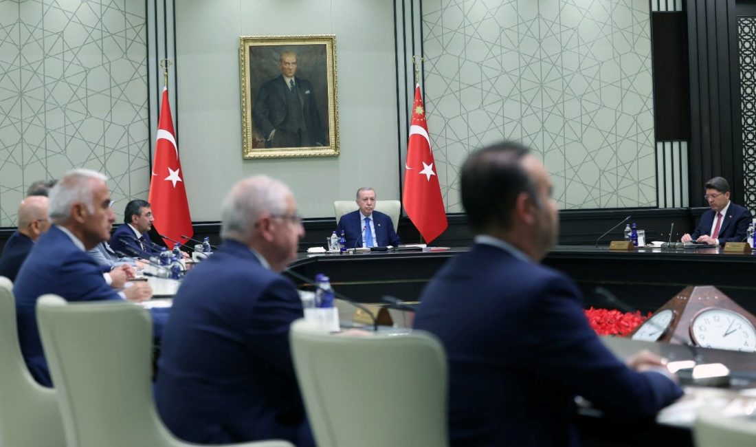 Kabine bugün Beştepe'de, Cumhurbaşkanı Recep Tayyip