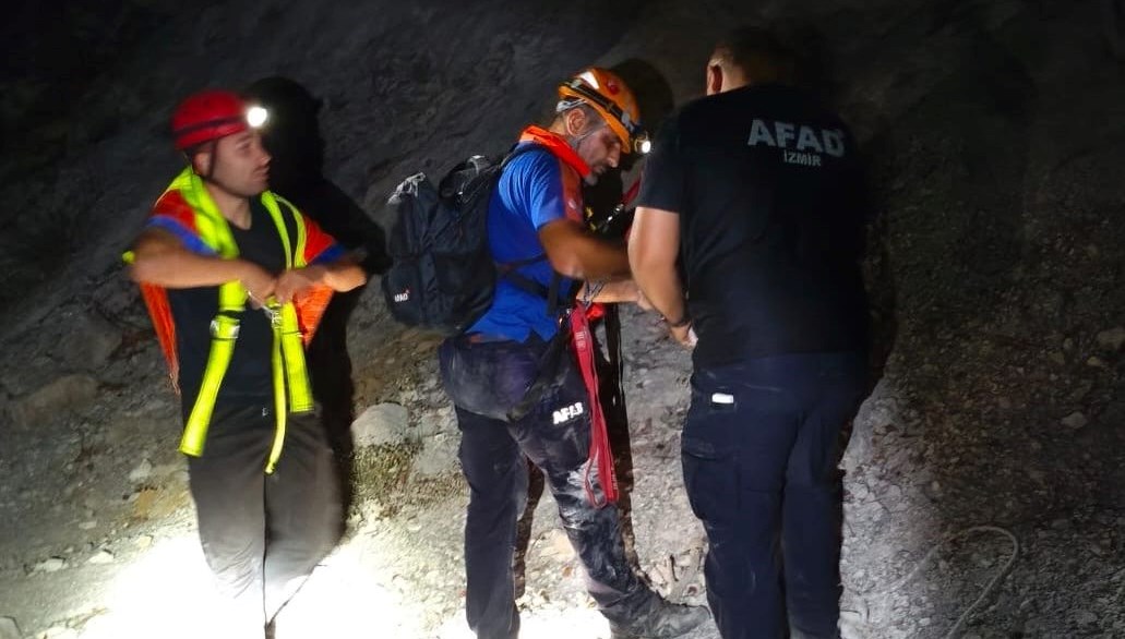 İzmir'in Kemalpaşa ilçesinde yürüyüş