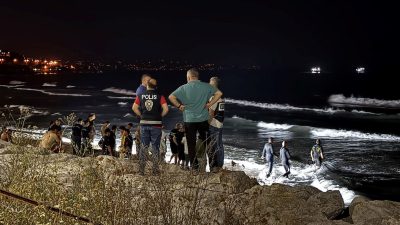 Denize giren mevsimlik fındık emekçisi kayboldu