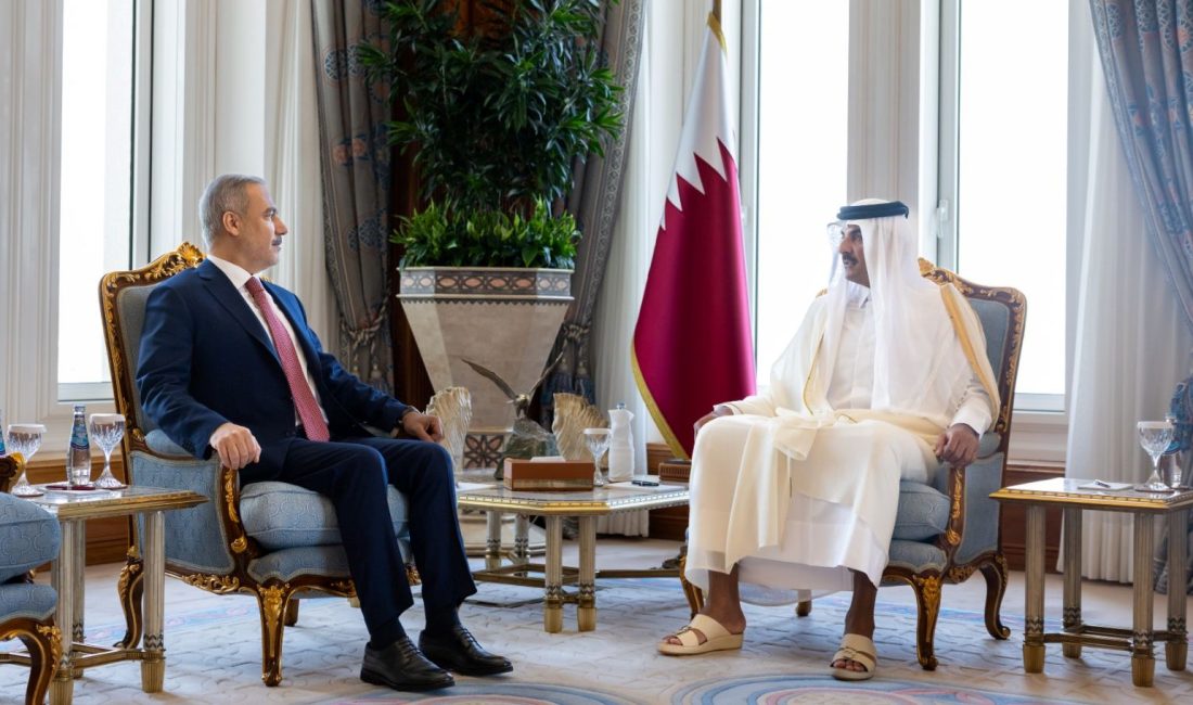 Bakan Fidan, Doha'da Katar