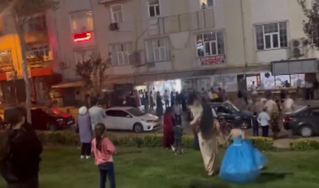 İstanbul Arnavutköy'de düğün bitiminde