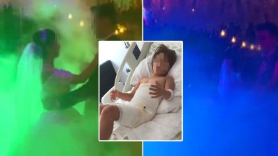 Düğünde sıvı azot kabusu!