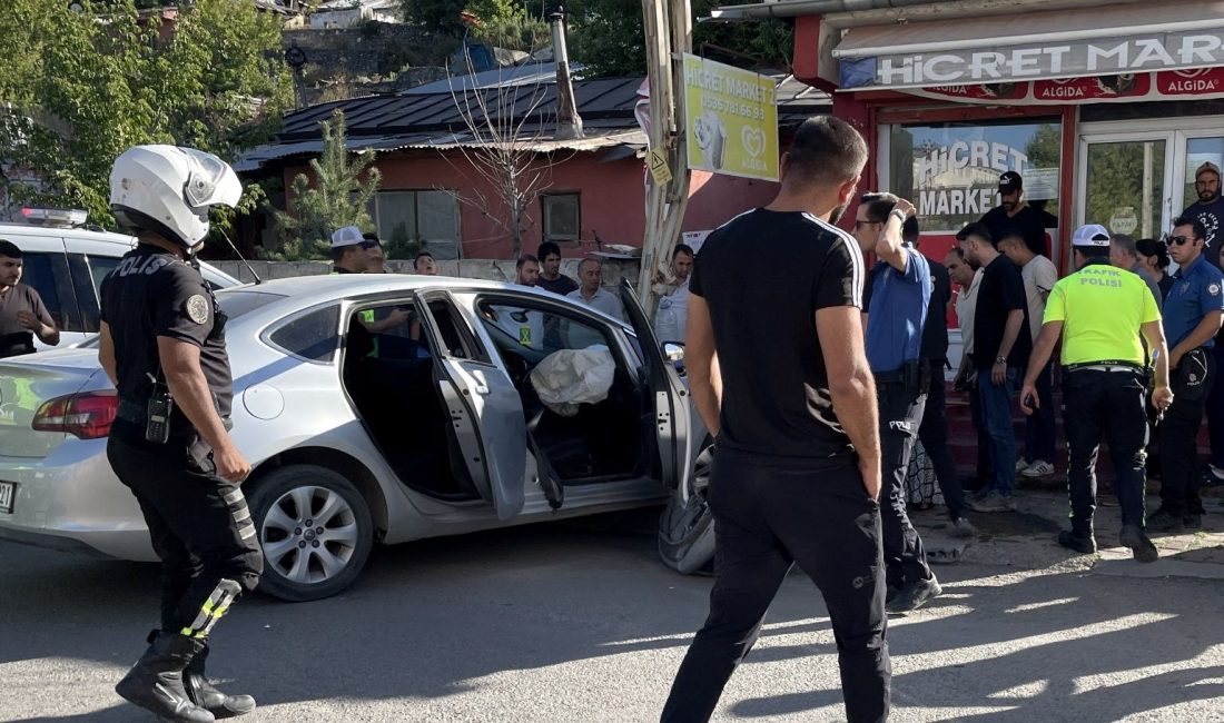 Kars'te polisin "dur" ihtarına uymayan