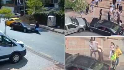 Ehliyetini 21 gün evvel almıştı, Kağıthane’yi birbirine kattı