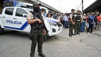 Güney Amerika ülkesi Ekvador'da, bir