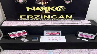 Erzincan’da uyuşturucuya iki tutuklama