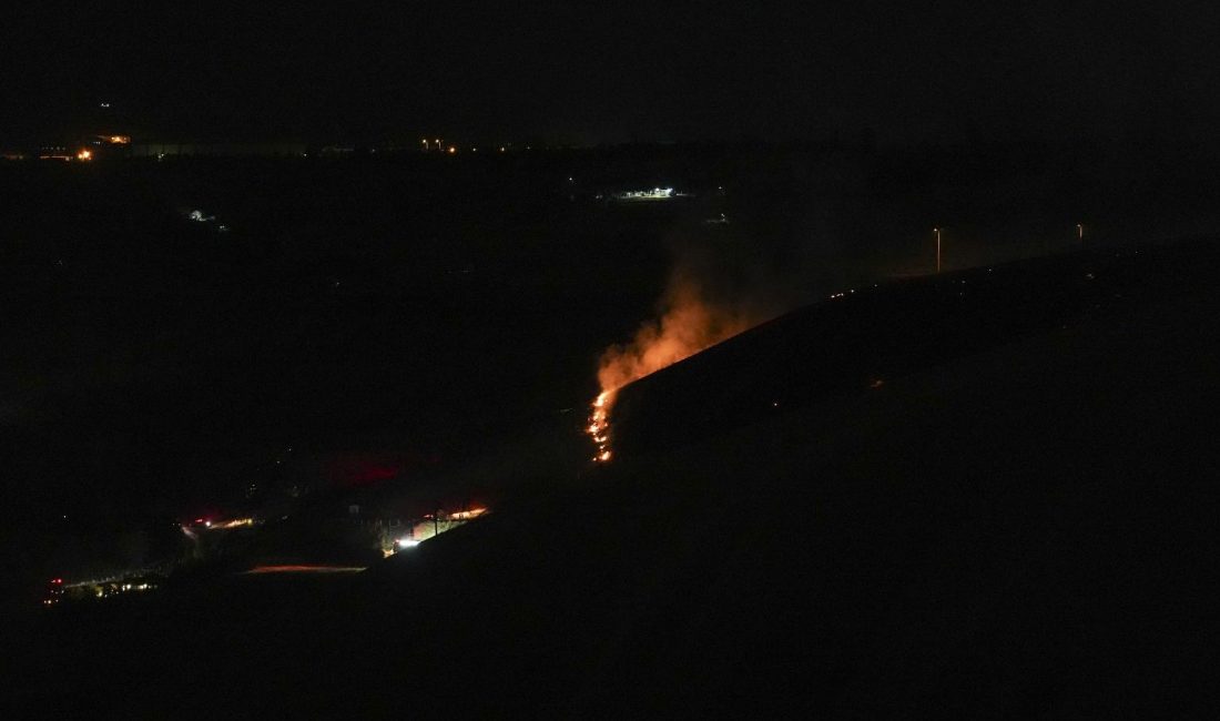 Ankara'da Eymir Gölü yakınlarındaki