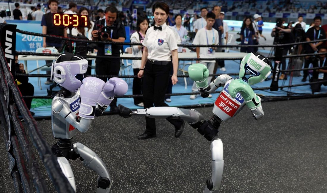 Çin'deki tarihi oyunlarda robotik