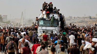 İsrail'in hücumları nedeniyle kıtlık yaşanan