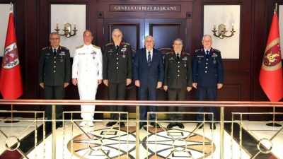 Genelkurmay Başkanlığı’nda evre teslim merasimi