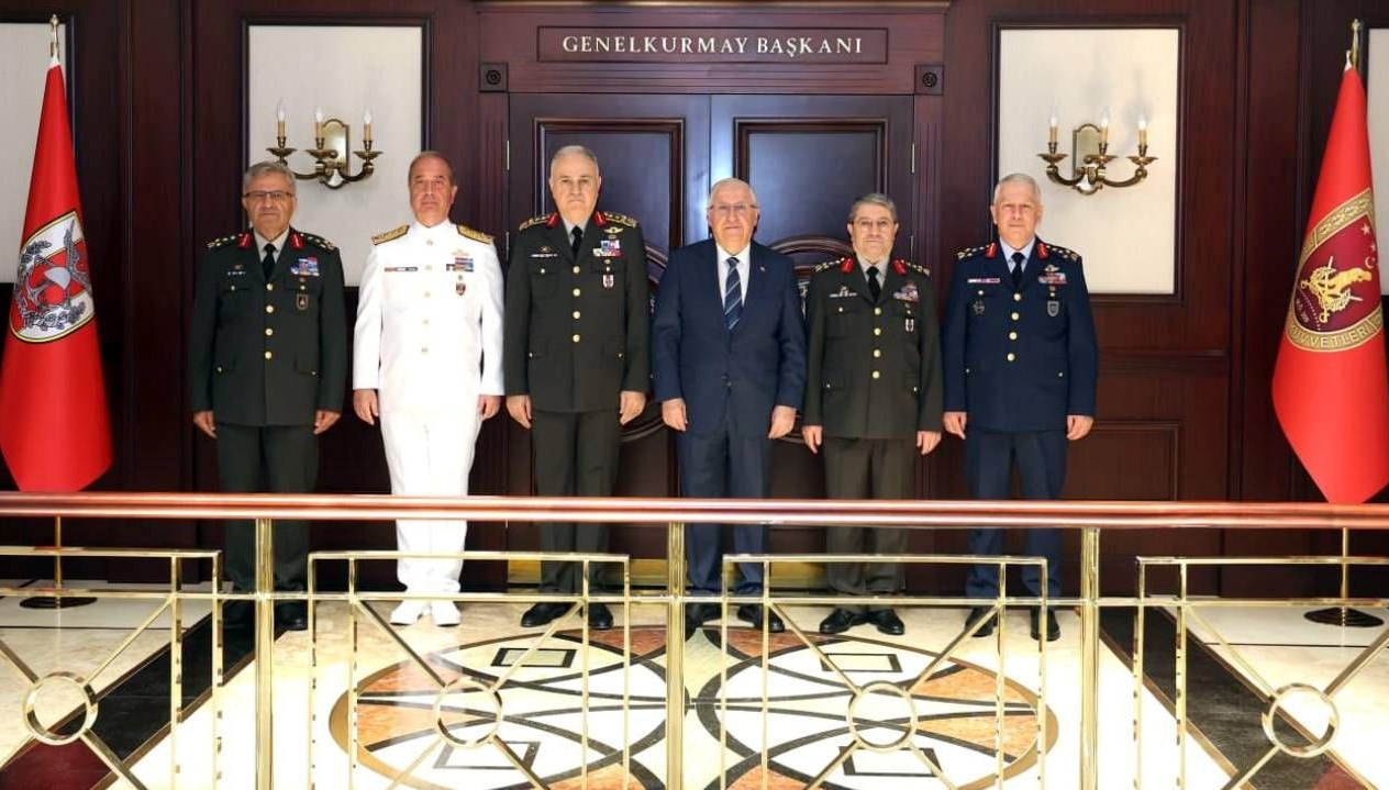 Genelkurmay Başkanlığı’nda evre teslim merasimi