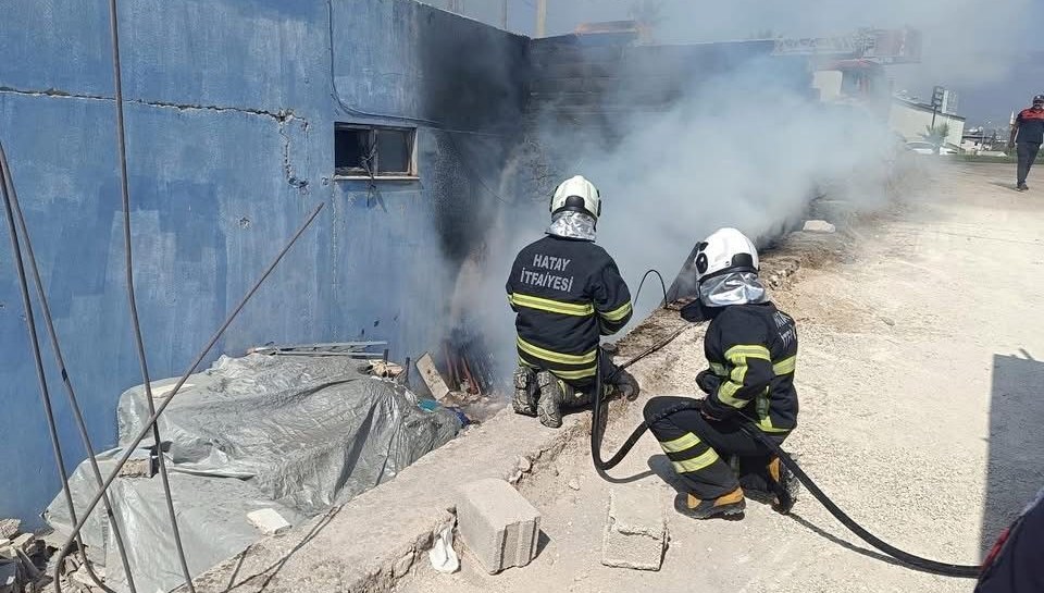 Hatay'ın Kırıkhan ilçesinde bir