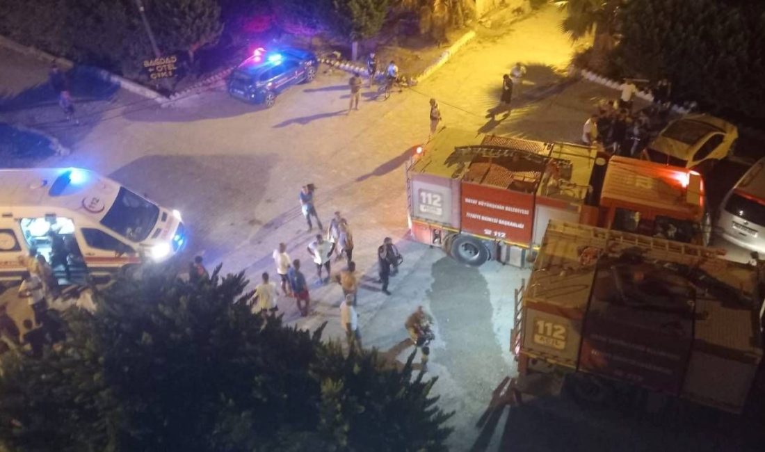 Hatay’ın Samandağ ilçesinde otelde