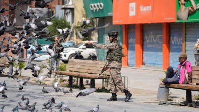 Hindistan’ın batısındaki Mumbai kentinde toplumsal