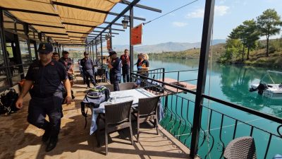 İş görüşmesine geldiği restoran sonu oldu