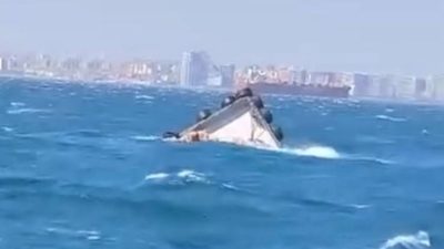 İstanbul’da şiddetli rüzgar: Tekne alabora oldu