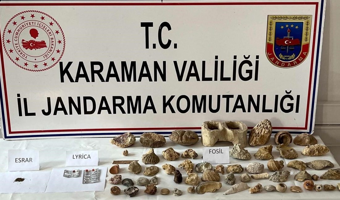 Karaman'da yapılan kontrollerde uyuşturucu